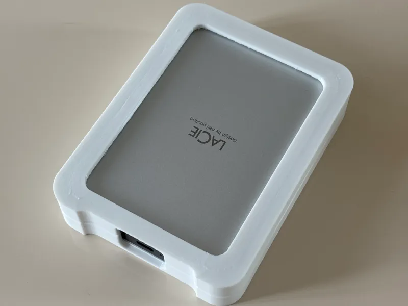 TPU Bumper for LaCie Moon External Harddrive