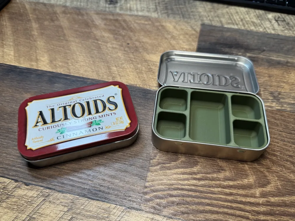 BFC Altoids 4&1 Insert - Free 3D Print Model - MakerWorld