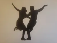 Silhouette murale La La Land — photo 1