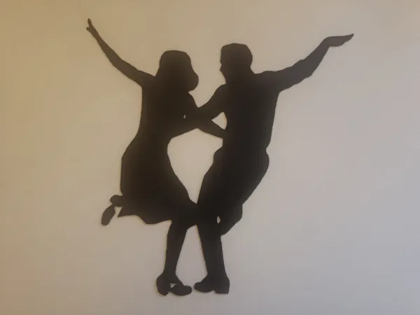 Silhouette murale La La Land