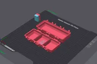 BOX ONLY WITH LOGO : 0.24mm layer, 2 walls, 15% infill