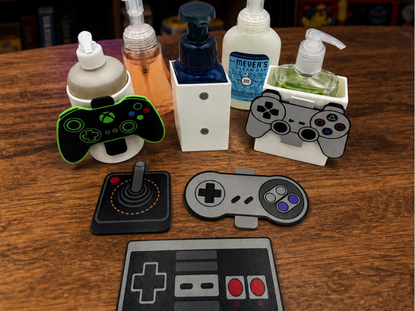 Retro Gaming Controllers - Magnets / Disp. Faces