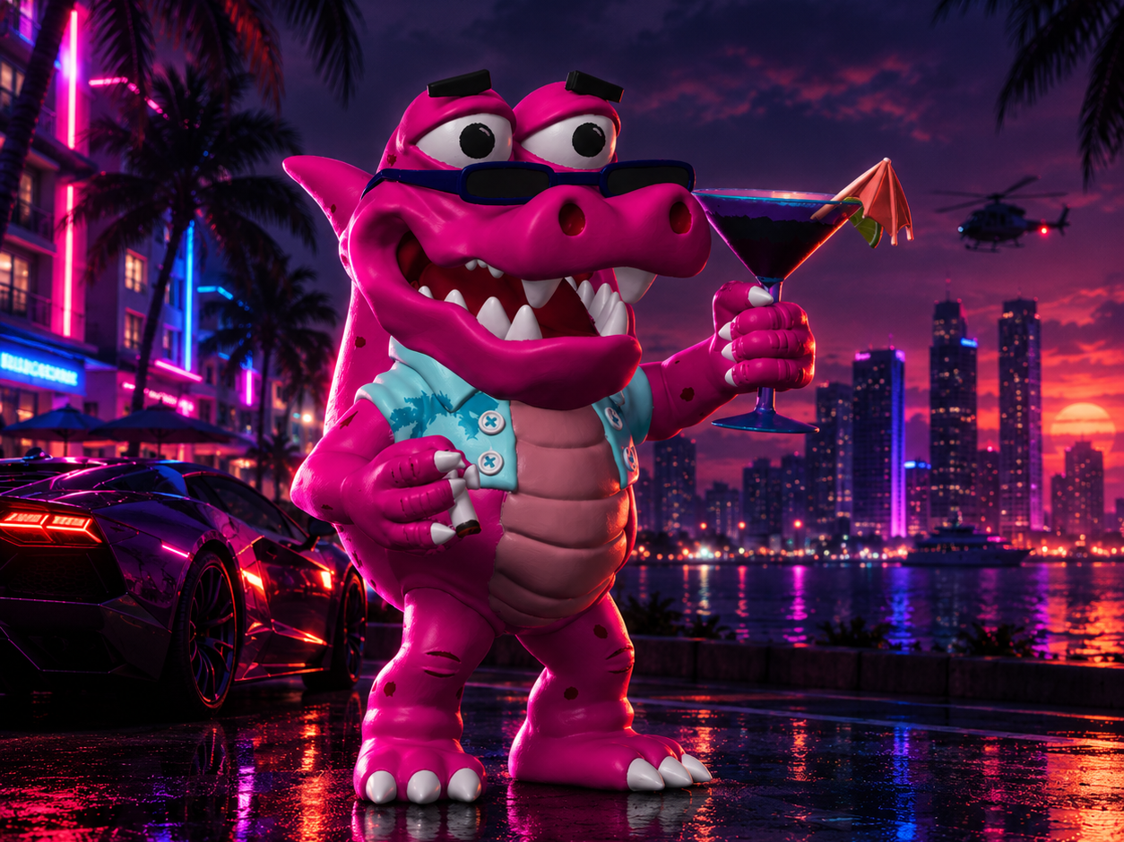 Macca The Gator GTA VI 3D model
