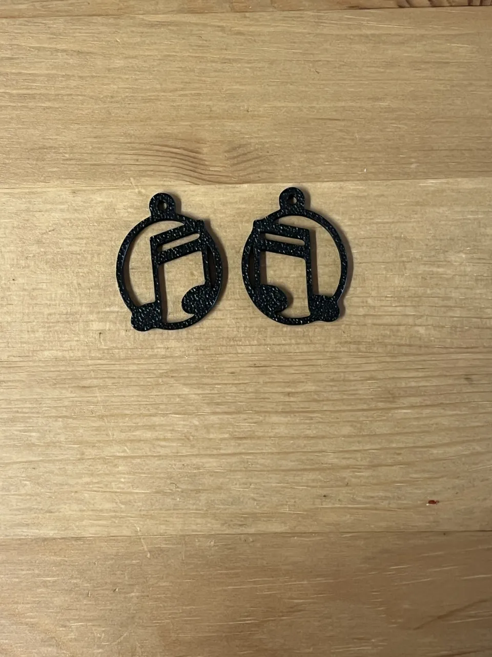 music earrings view 2
