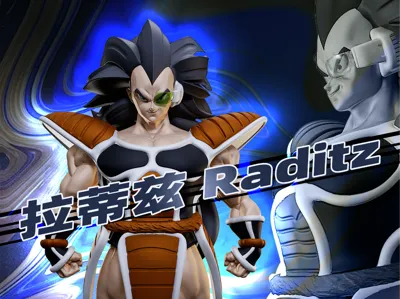 Dragon Ball-Raditz makes her first appearance
