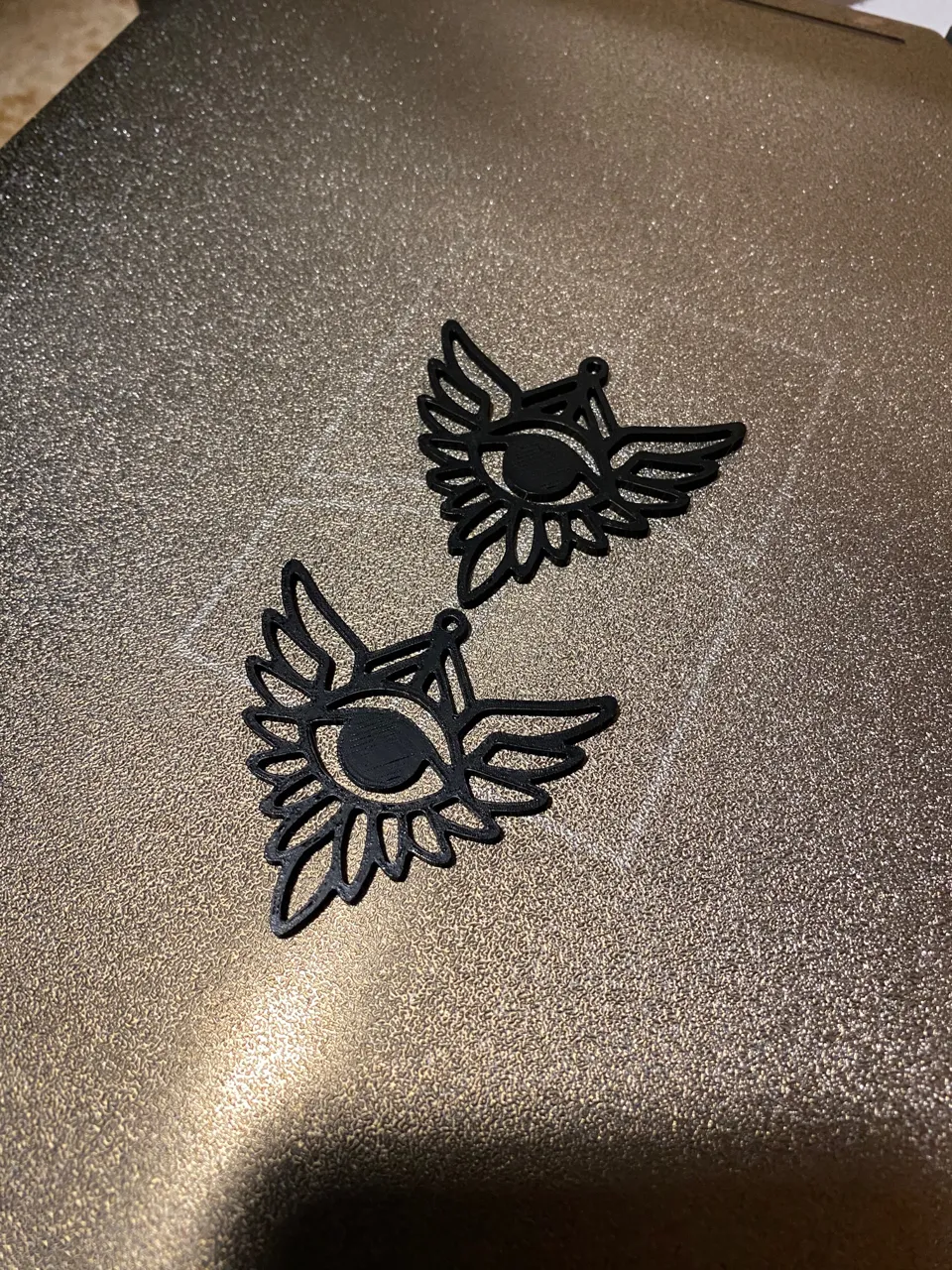 Biblically Accurate Angel Earrings view 2