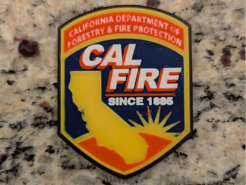 Cal Fire Logo Magnet