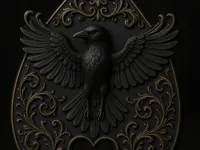 Planchette « Étreinte du corbeau » — photo 1