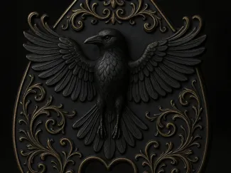 Raven's Embrace Planchette