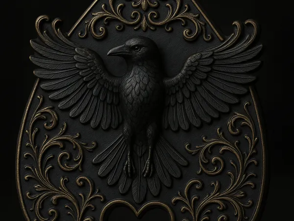 Planchette « Étreinte du corbeau »
