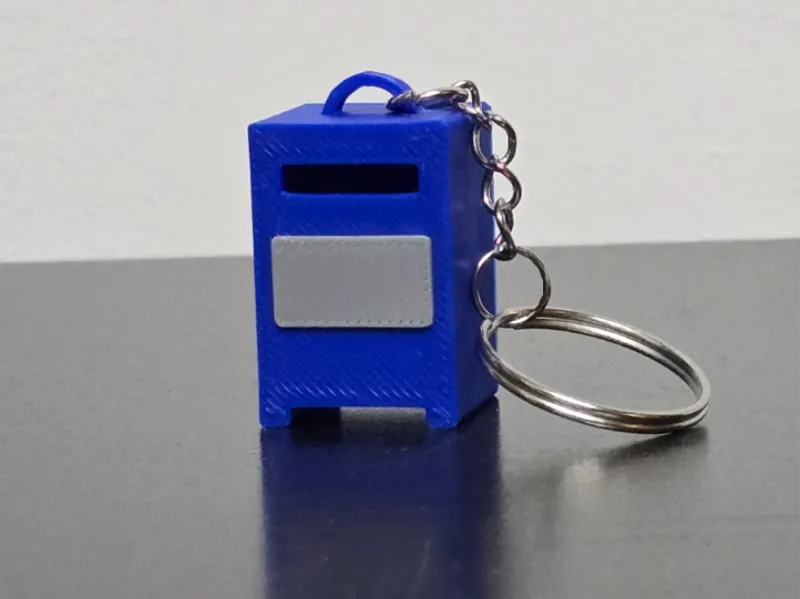 Victorian Machete Bin Keyring 