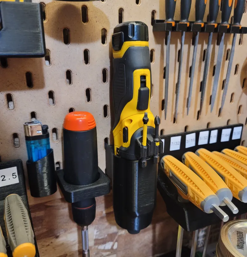 Skadis Dewalt Gyroscopic Screwdriver Mount