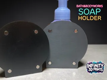 Soporte: JACK AND OOGIE-MAG PLATES-BBW FOAMING SOAP HOLDER — vista de referencia 2