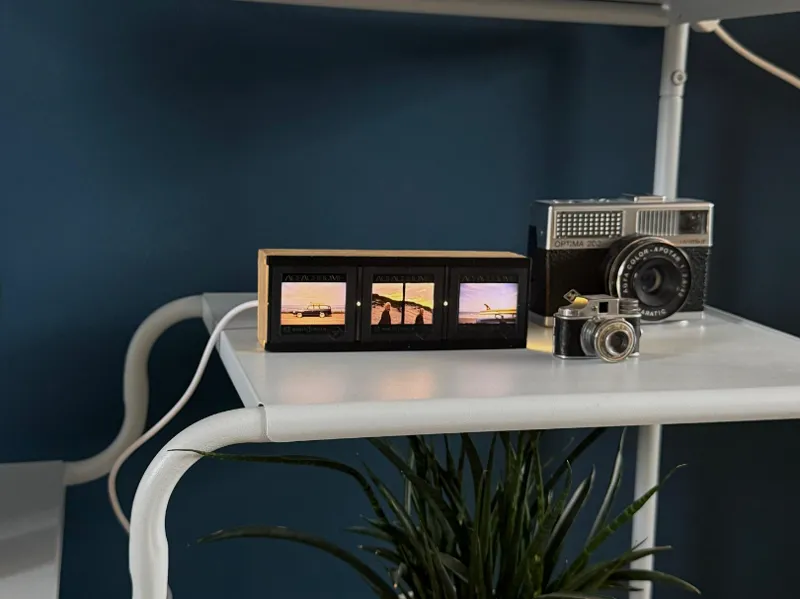 U-profile for Kodak Reversed Film dia stand