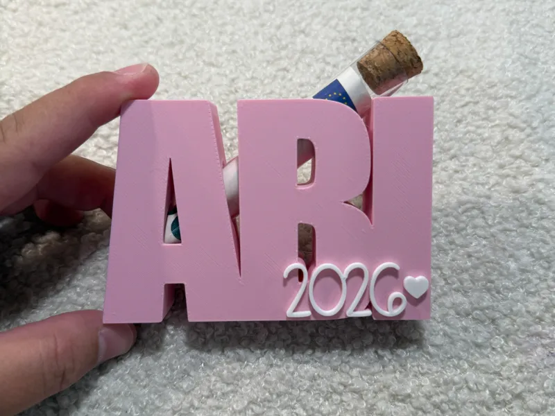 Abi 2026 mit Herz Abitur Geldgeschenk Geld