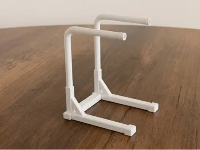 Dip Bars - Decorative Gym Equipment Model