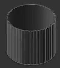 Ribbed Full Height 0.2mm layer, 3 walls, 10% infill