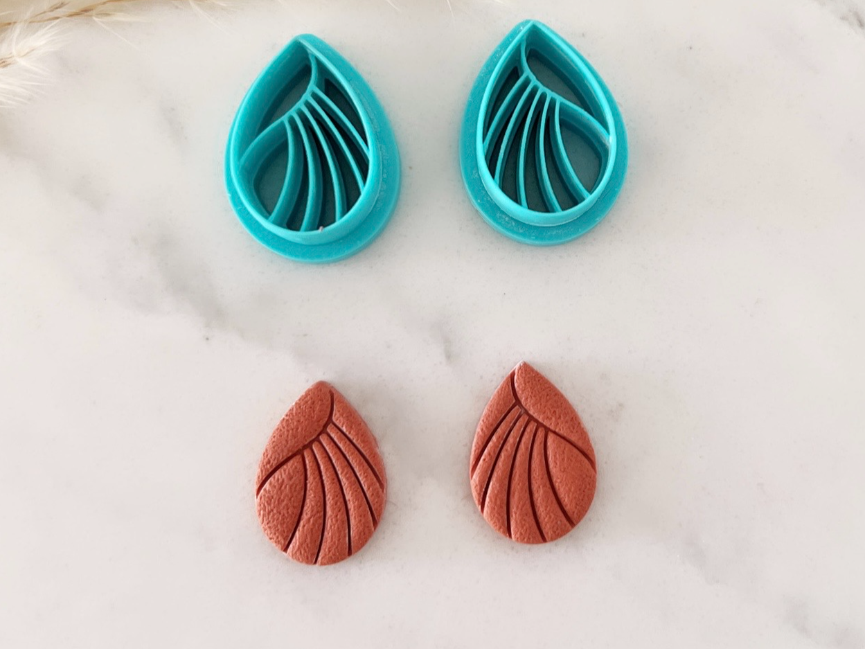 Teardrop Polymer Clay cutter 