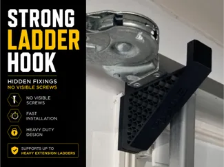 Strong Ladder Hook - Hidden Fixings
