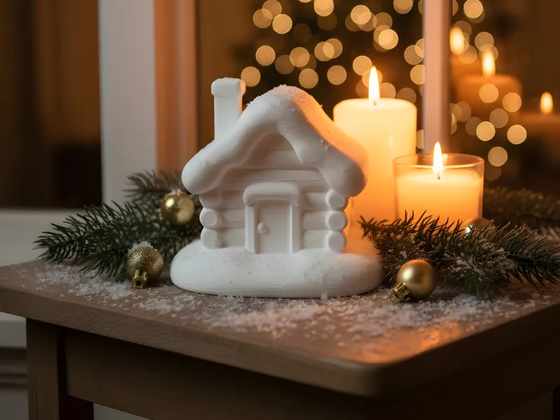 Cozy Winter Cabin