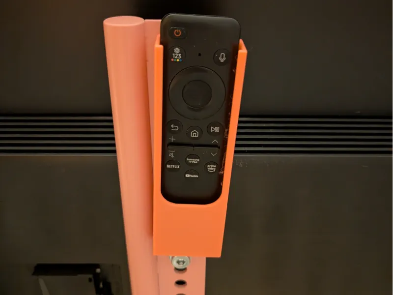 TV remote holder for Pedestal tv stand