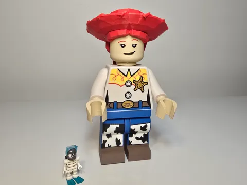 Clip o pieza de sujeción: Brick Jessie Toy Story 500% — referencia de MakerWorld