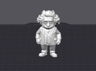 Einstein Action Figure
