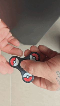 Pokémon inspired fidget spinner