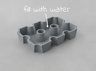 Getränkekisten Eisform