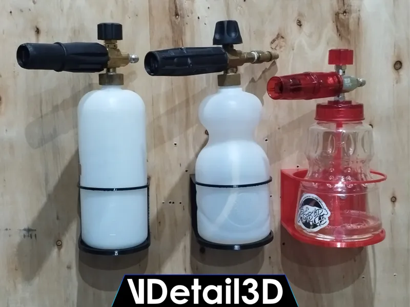 Foam Cannon Holders / Shelves – 3 Sizes