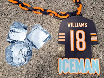 Caleb Williams ICEMAN Hype Chain