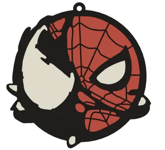 Spiderman Keychain