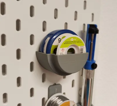 Skadis Soldering Flux and Desoldering Braid Holder