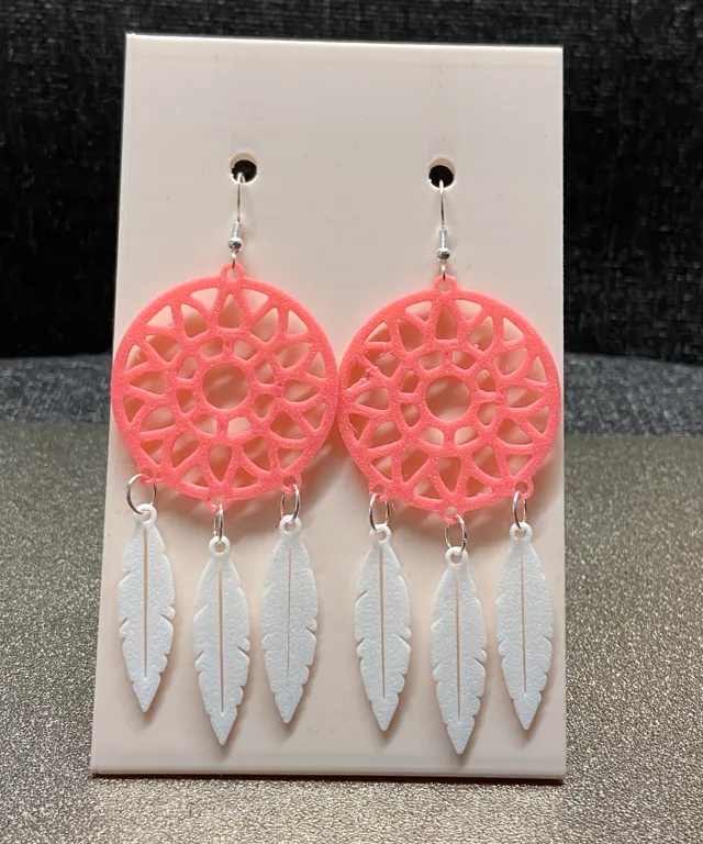 dream catcher earrings