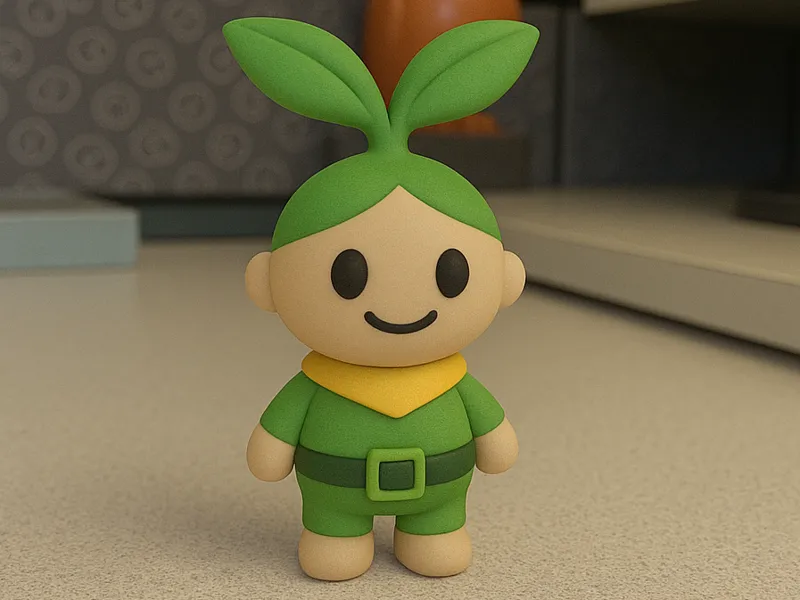 Sprout Elf - Cute 3D Desk Buddy