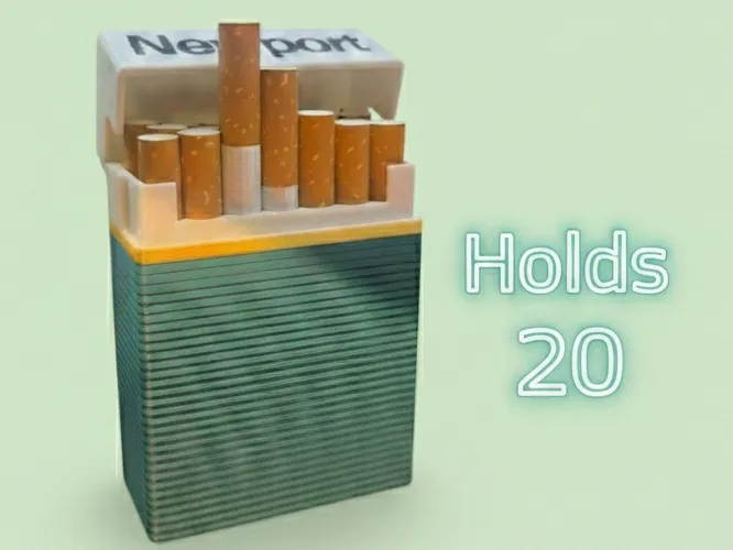 Flip Top Cigarette Box (Newport)