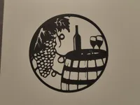 Décoration murale culture du vin — photo 1