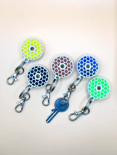Mini Spool Key Chain and Key Rack by EP-3D - MakerWorld