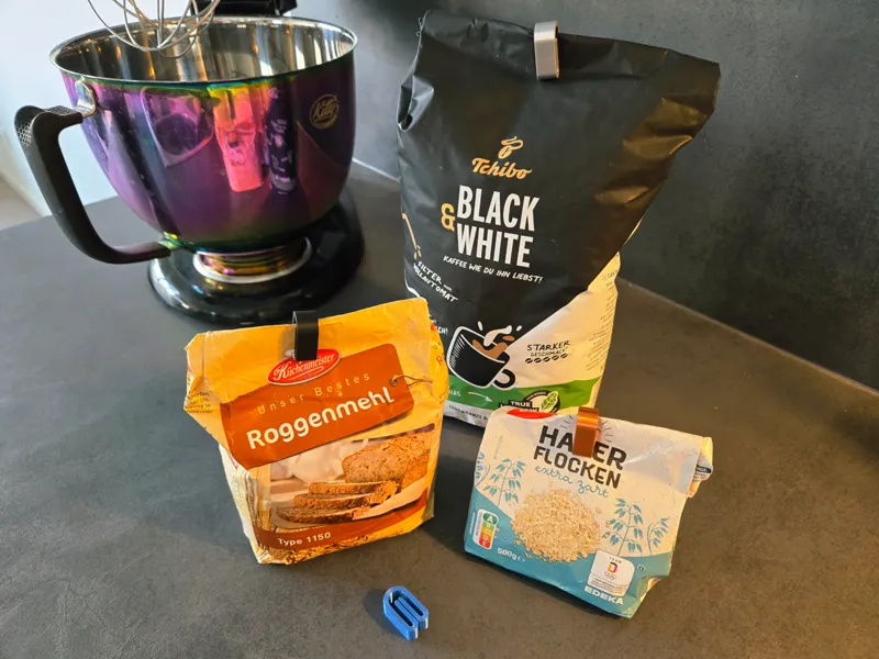 Beutelclip Beutelverschlussclip Snack-Beutelclip