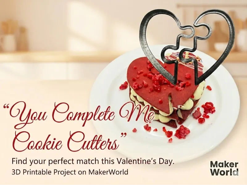 Puzzle Heart - The Valentine Cookie Cutter