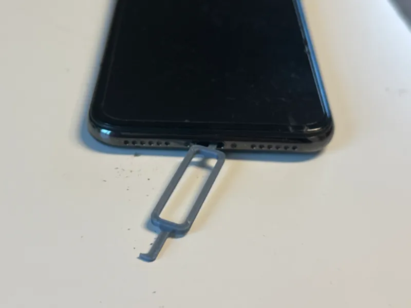 Mobile Charging Port Cleaning Tool 