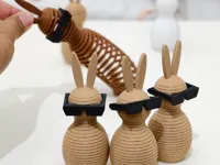 Slinky Spring Bunny - Print by Object (AMS)