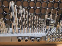 Wood drill holder