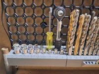 Socket wrench holder