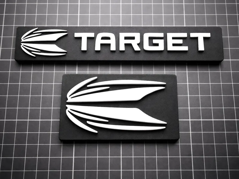 Target Darts 3D Logo's