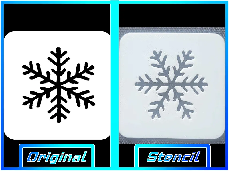 Snowflake Stencil