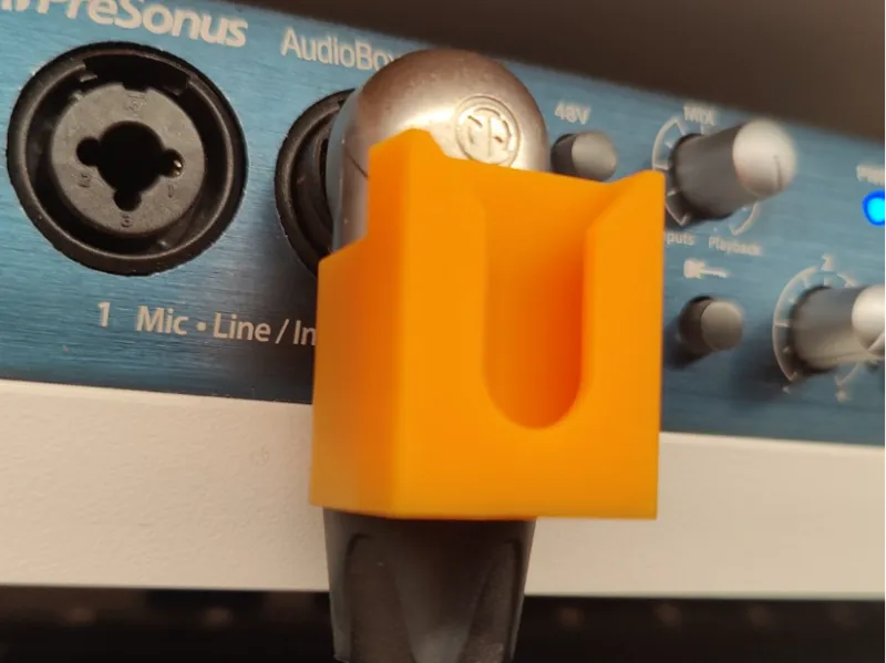Neutrik Midland Microphone Clip Holder