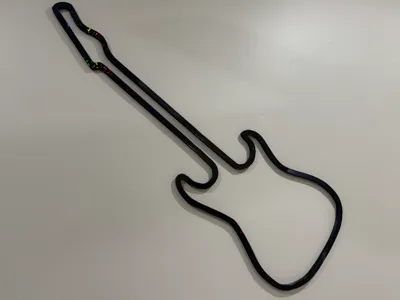 Guitar Wall Art - 1 metre