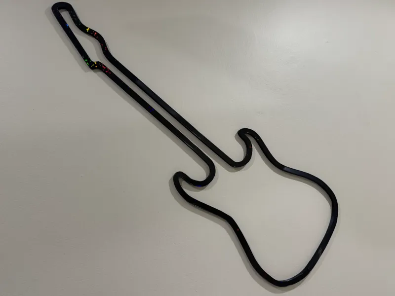 Guitar Wall Art - 1 metre