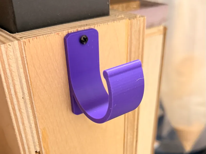 Small Shopvac hose holder project